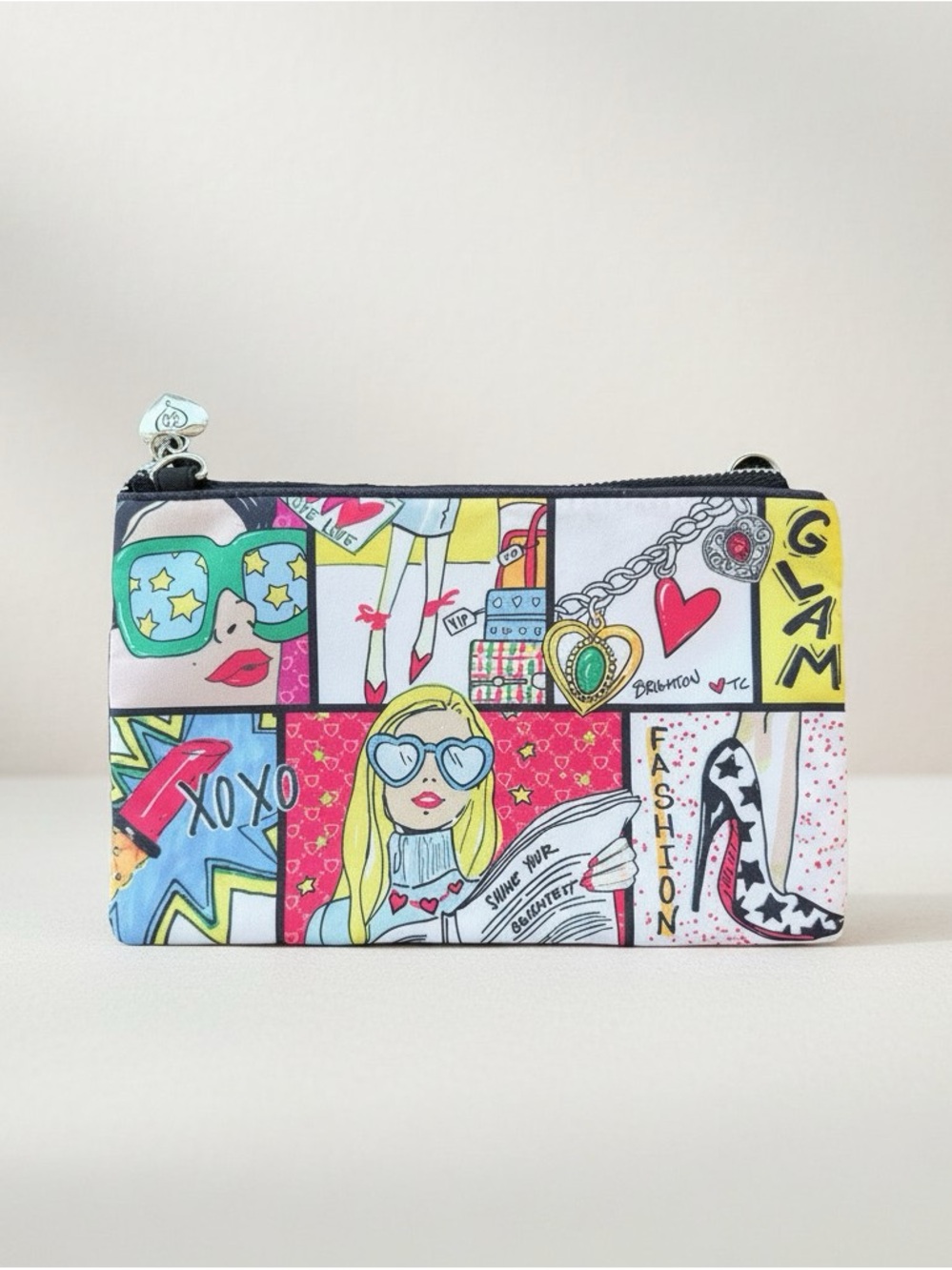 Brighton Glam Girl Pouch Tom Clancy Art Print Bag